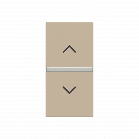 Niessen 2CLA210943N1901 Tecla doble int/puls. persiana 1M CV